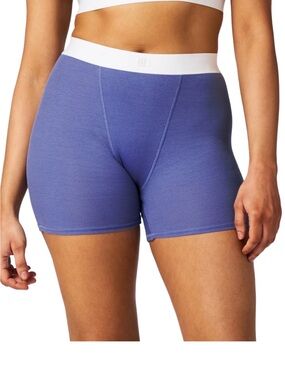 GAP Ribbed Boxer Shorts Purple Blue Stretch Lounge Shorts XS